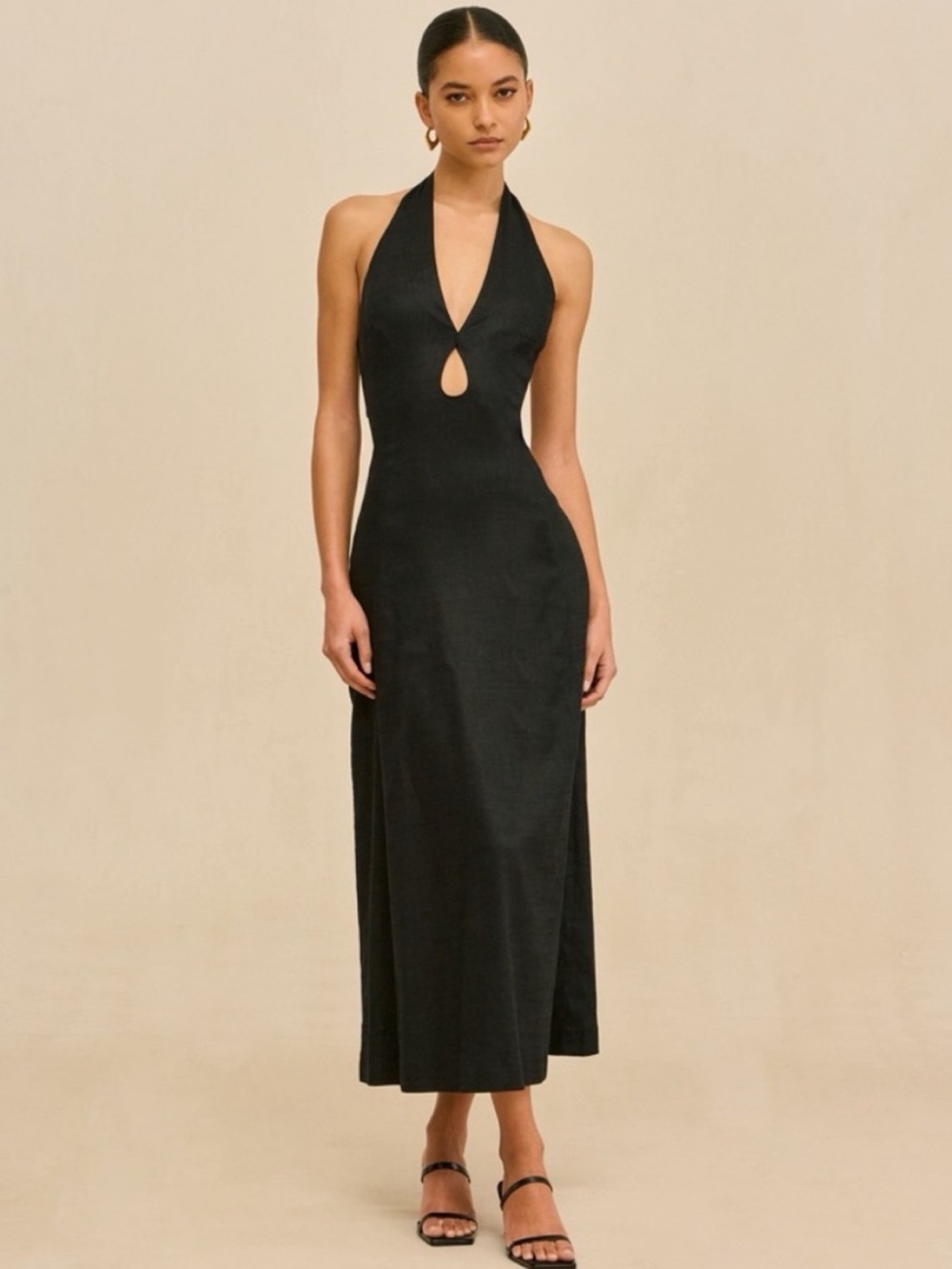 Cult Gaia Lianna Dress in Black sz 4